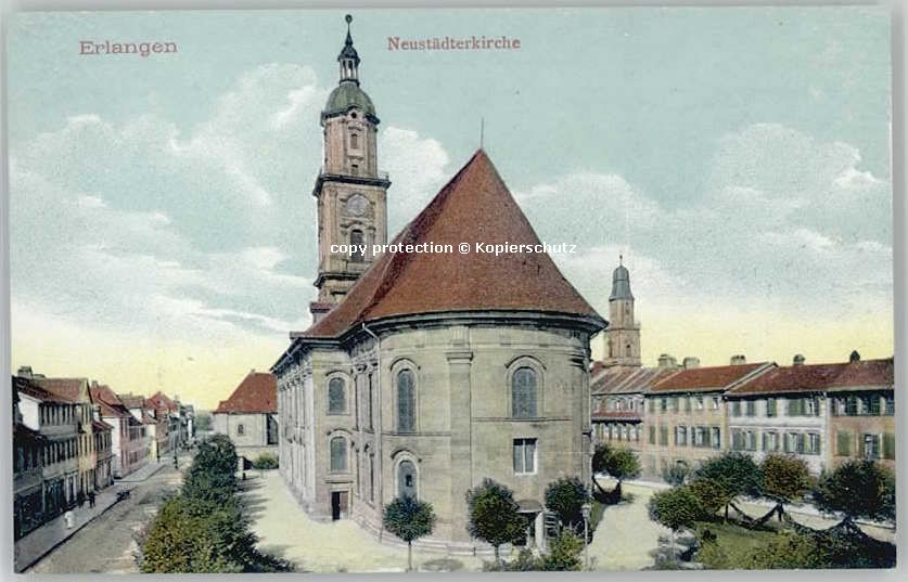 Erlangen ungelaufen ca. 1920
