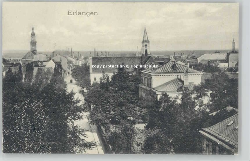 ERLANGEN Bayern  ungelaufen ca. 1920