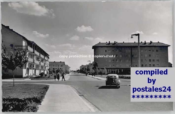 ERLANGEN Bayern  ungelaufen ca. 1955
