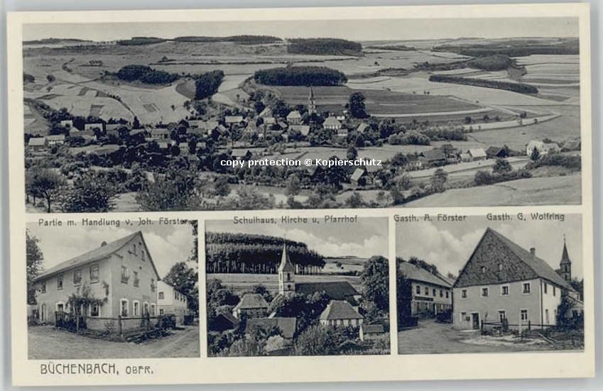 Buechenbach Buechenbach Gasthof A. Foerster Gasthof