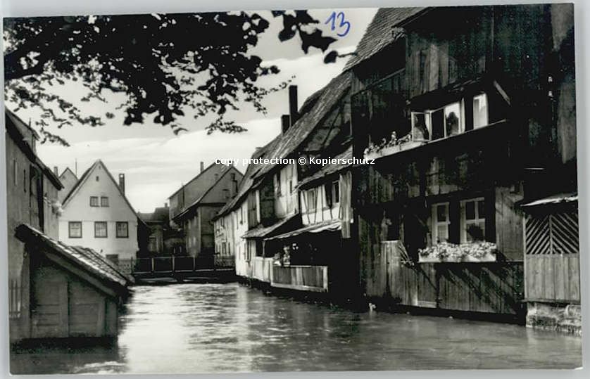 Forchheim Oberfranken  ungelaufen ca. 1955