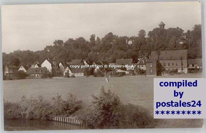 Erlangen Burgberg ungelaufen ca. 1910