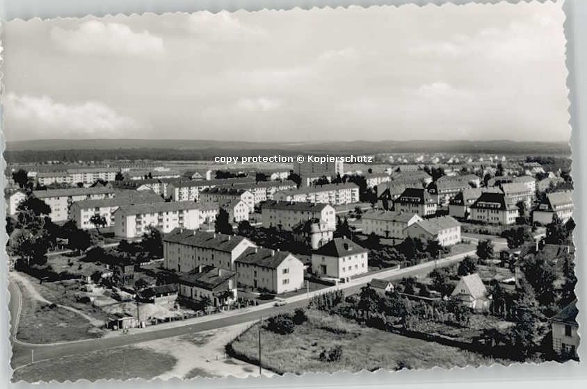 ERLANGEN Bayern Berliner Siedlung ungelaufen ca. 1955