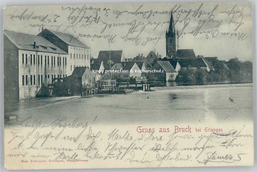 Bruck Oberbayern Bruck bei Erlangen x 1899