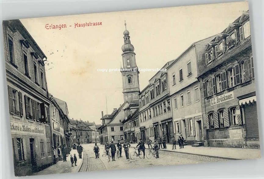 Erlangen Hauptstrasse x 1913