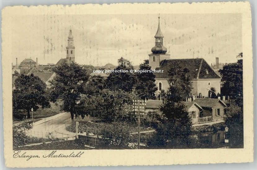 ERLANGEN Bayern Martinsbuehl ungelaufen ca. 1930