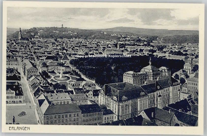 ERLANGEN Bayern  ungelaufen ca. 1920