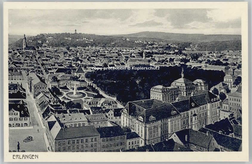 ERLANGEN Bayern  ungelaufen ca. 1920