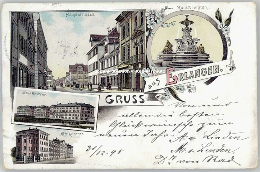 Erlangen Hauptstrasse Kaserne Kunstbrunnen x 190
