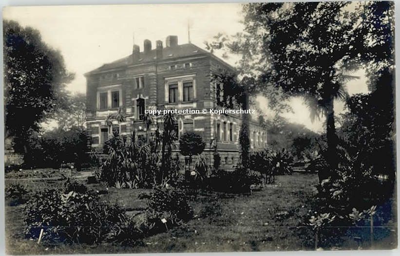 ERLANGEN Bayern Botanisches Institut ungelaufen ca. 1910