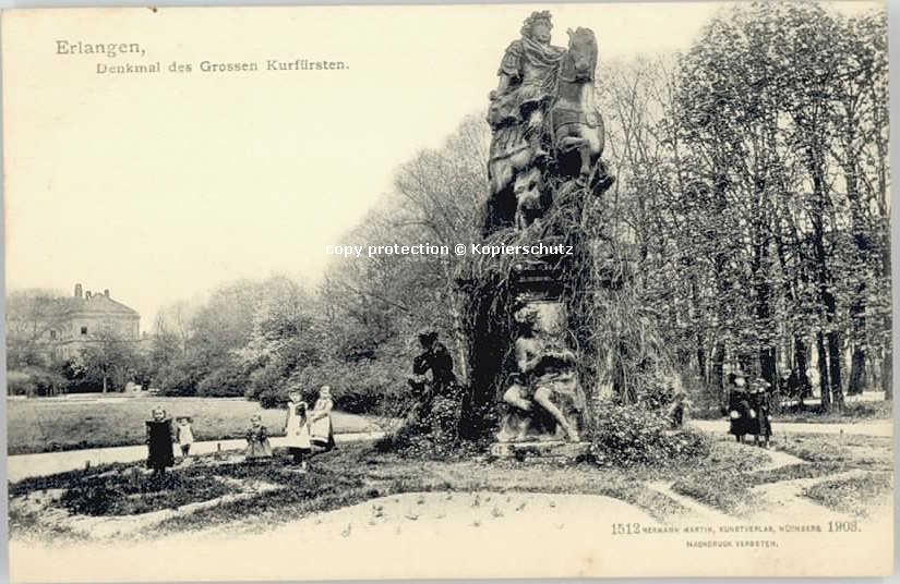 ERLANGEN Bayern  ungelaufen ca. 1900