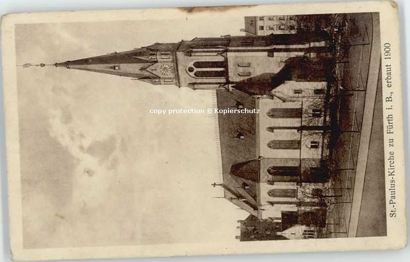 Fuerth Bayern Fuerth Bayern St. Paulus Kirche  ungela