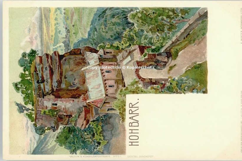 Nuernberg ittelfranken [Verlag] Hohbarr ungelaufe