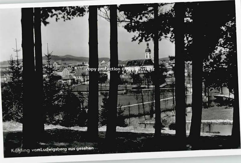 Koetzting udwigsberg ungelaufen ca. 1955