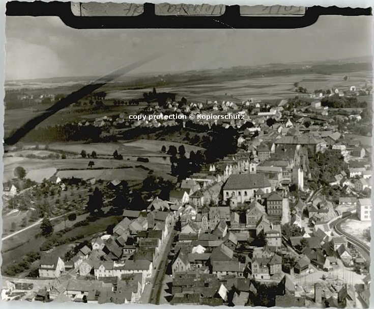Neustadt Waldnaab Fliegeraufnahme o 1959