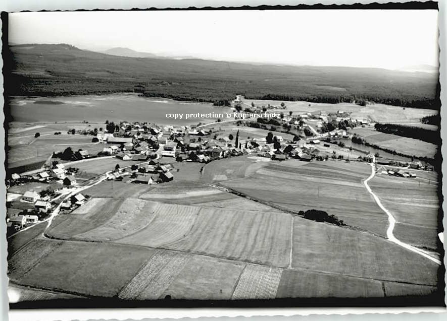 Neubaeu Fliegeraufnahme ungelaufen ca. 1965