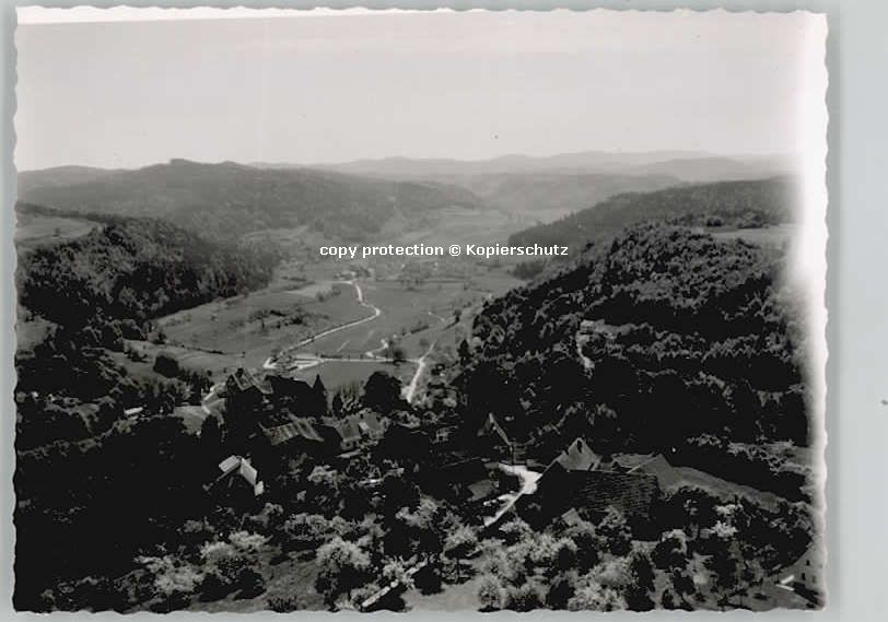 Egloffstein Fliegeraufnahme o 1958