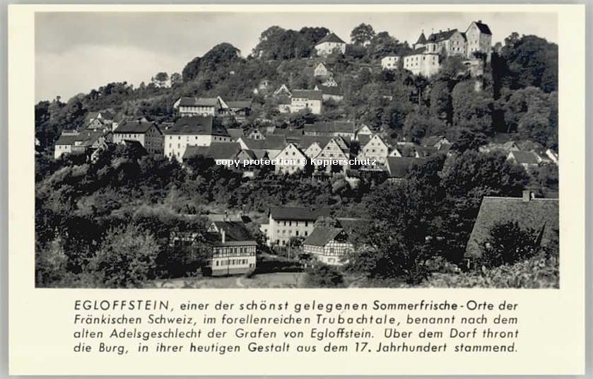 Egloffstein  ungelaufen ca. 1955