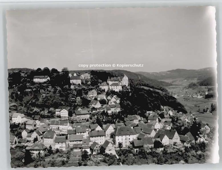 Egloffstein Fliegeraufnahme o 1958