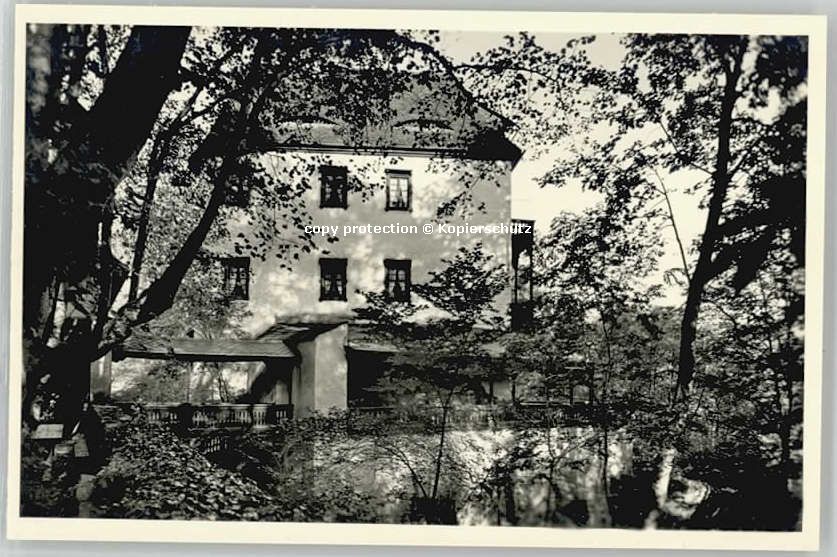 Burggaillenreuth Oberfranken Burg ungelaufen ca. 1955