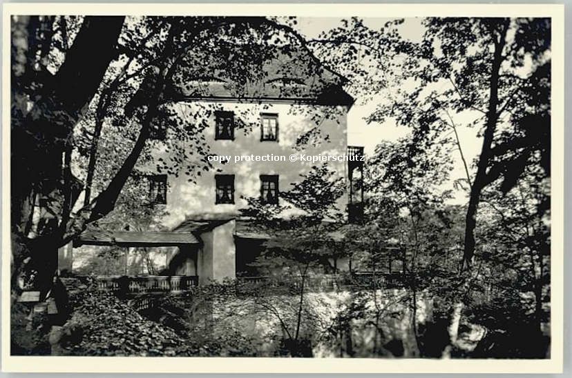 Burggaillenreuth Oberfranken Burg ungelaufen ca. 1955