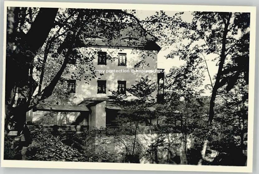 Burggaillenreuth Oberfranken burg ungelaufen ca. 1955