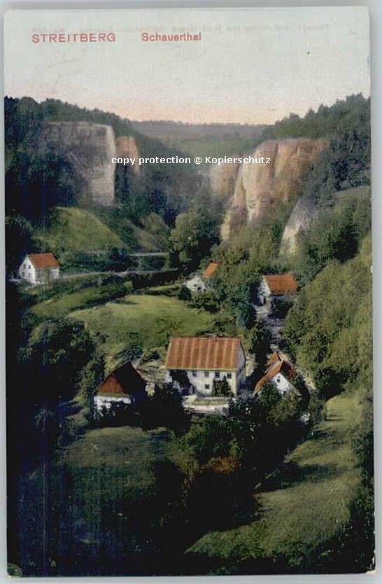 Streitberg Oberfranken Schauertal x 1912