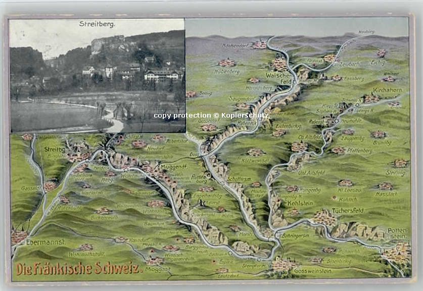 Streitberg Oberfranken Ebermannstadt Gösseinstein Pottenstein