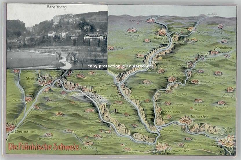 Streitberg Oberfranken Ebermannstadt Gösseinstein Pottenstein