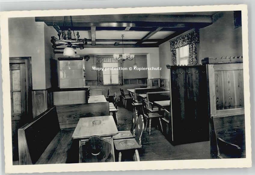 Pommelsbrunn Bahnhof-Hotel  ungelaufen ca. 1955