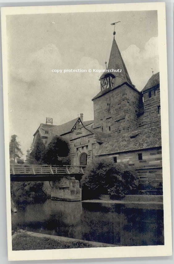Lauf Pegnitz Schloss ungelaufen ca. 1920
