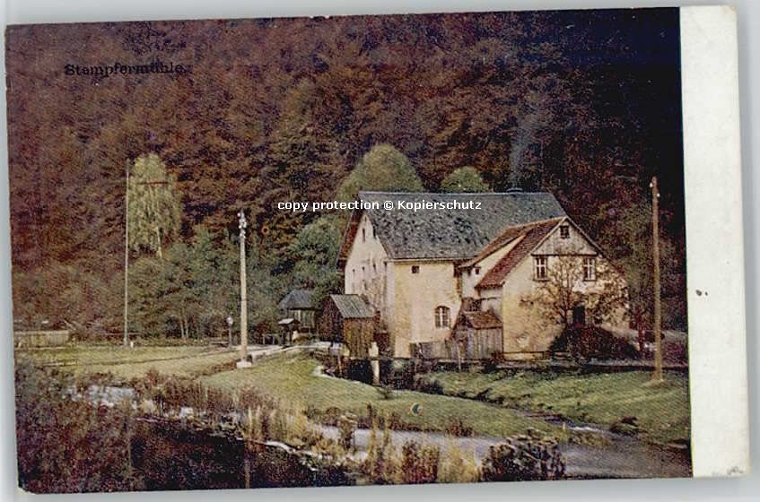 Goessweinstein tempfermühle ungelaufen ca. 1920