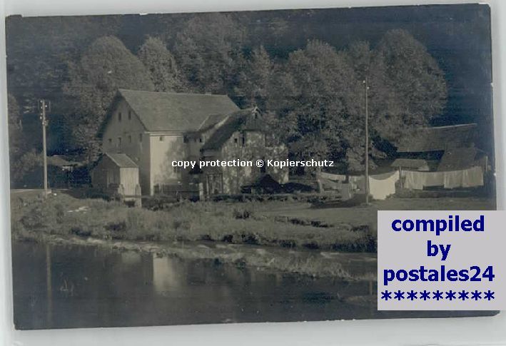 Goessweinstein tempfermühle ungelaufen ca. 1930