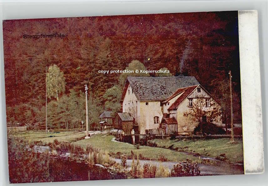 Goessweinstein tempfermühle ungelaufen ca. 1920