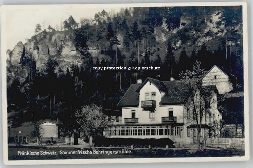 Behringersmuehle otel Stern x 1930