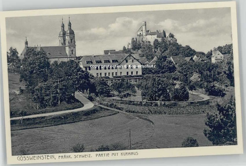 Goessweinstein urhaus ungelaufen ca. 1920