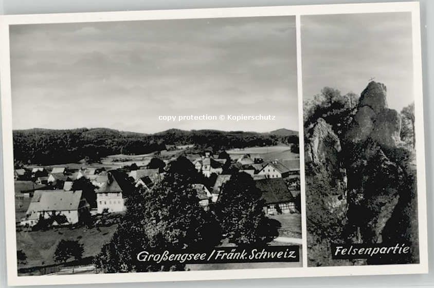 Grossengsee  ungelaufen ca. 1955