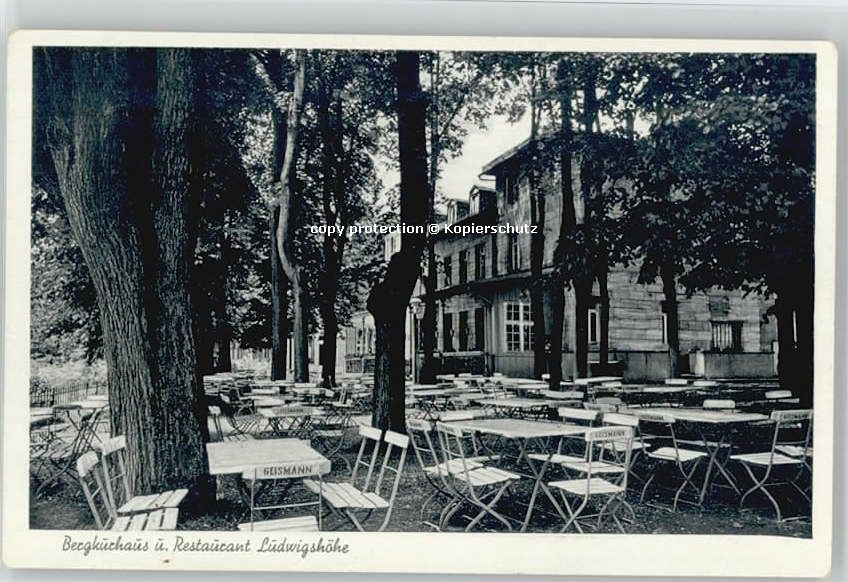 Lauf Pegnitz Restaurant Ludwigshöhe * 1940