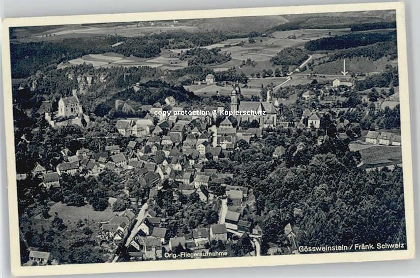 Goessweinstein liegeraufnahme x 1952
