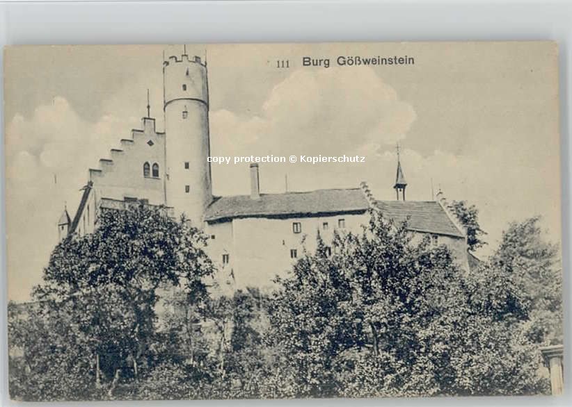 Goessweinstein chloss Gössweinstein * 1910