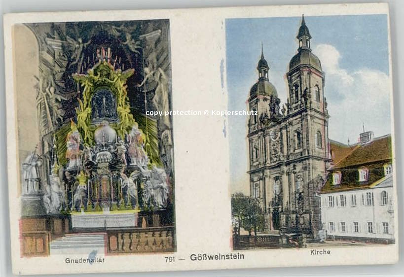 Goessweinstein nadenaltar * 1920