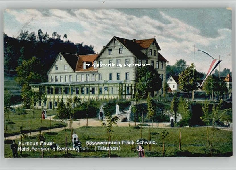 Goessweinstein urhaus Faust * 1920