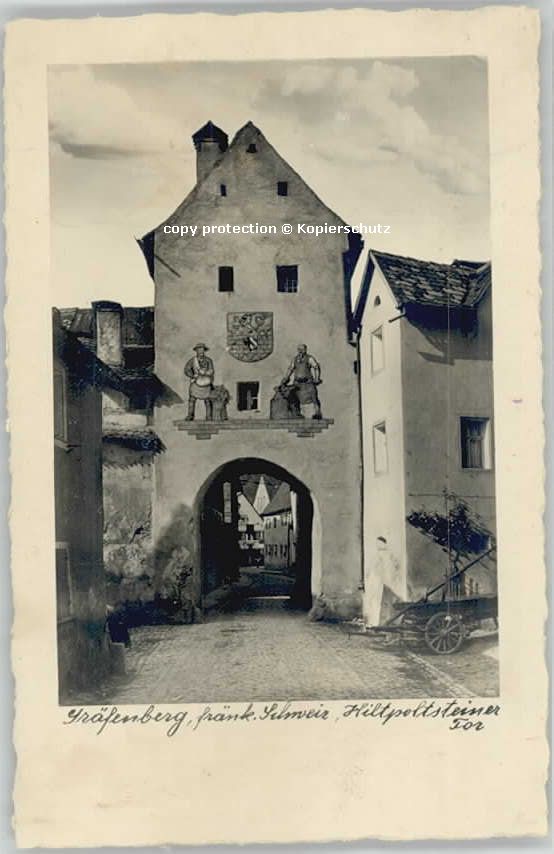 Graefenberg Oberfranken ilpoltssteiner Tor * 1940
