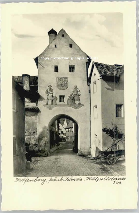 Graefenberg Oberfranken ilpoltssteiner Tor * 1940