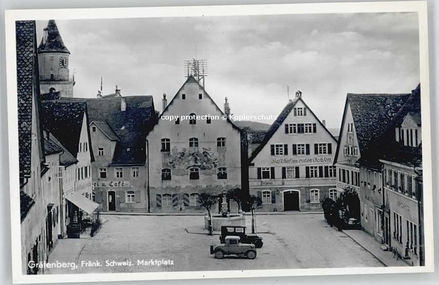 Graefenberg Oberfranken arktplatz * 1955