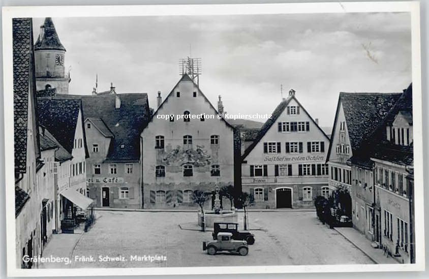 Graefenberg Oberfranken arktplatz * 1955