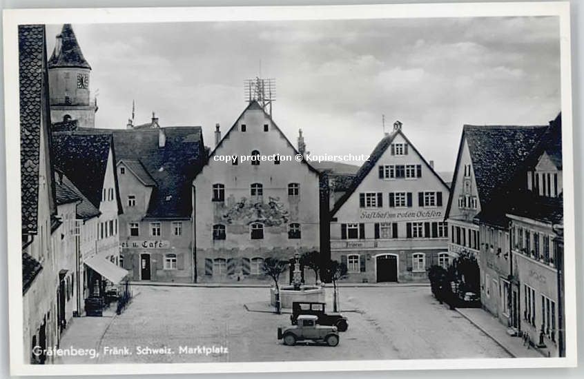 Graefenberg Oberfranken arktplatz * 1955