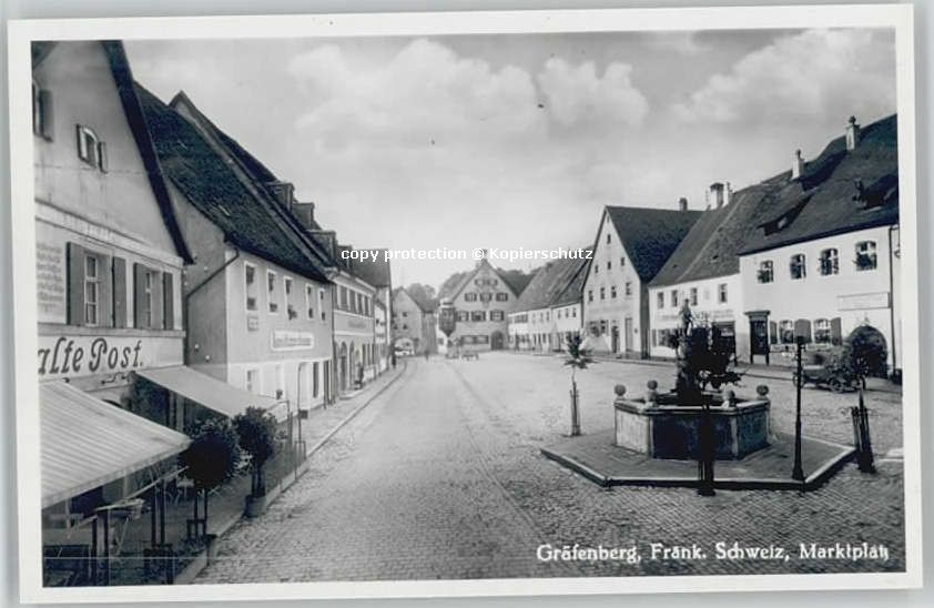 Graefenberg Oberfranken arktplatz * 1955