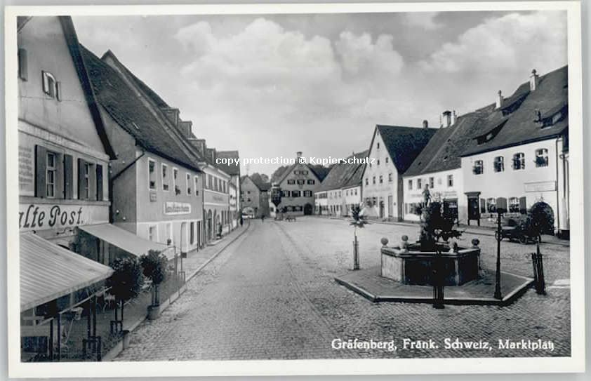 Graefenberg Oberfranken arktplatz * 1955