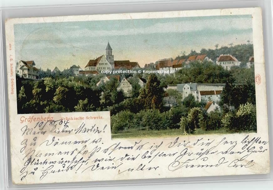 Graefenberg Oberfranken x 1904
